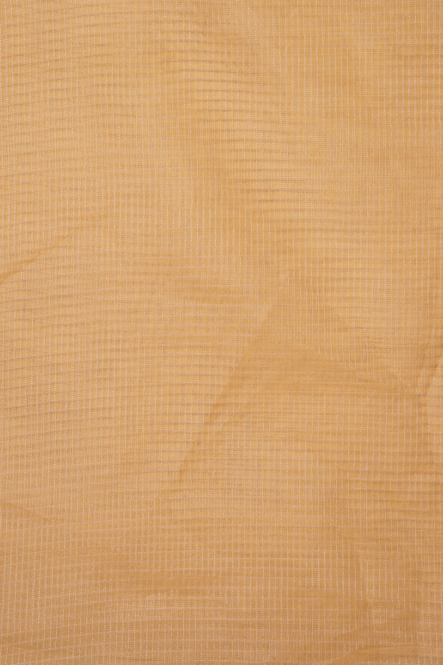 Beige Cotton Kota Designer Embroidery Premium Banarasi Saree