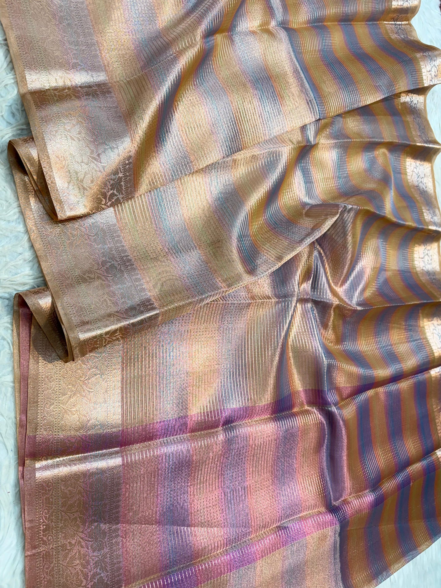 Tissue Multi Saree