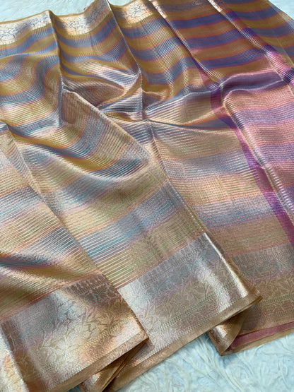 Tissue Multi Saree