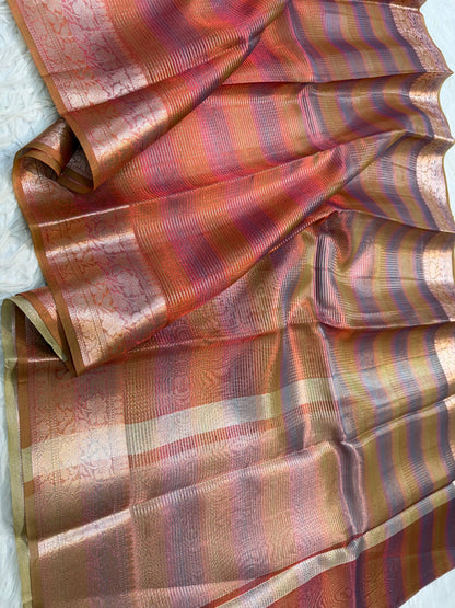 Tissue Multi Saree