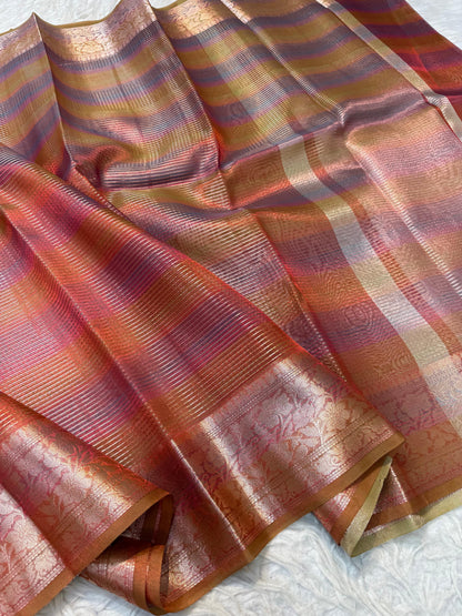 Tissue Multi Saree