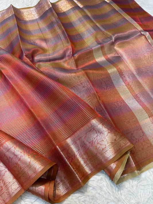 Tissue Multi Saree