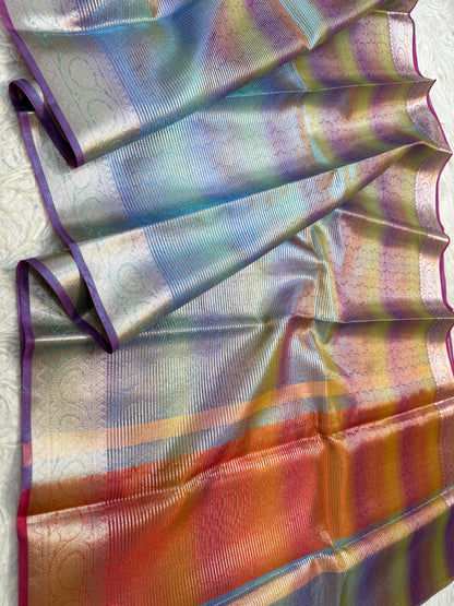 Tissue Multi Saree