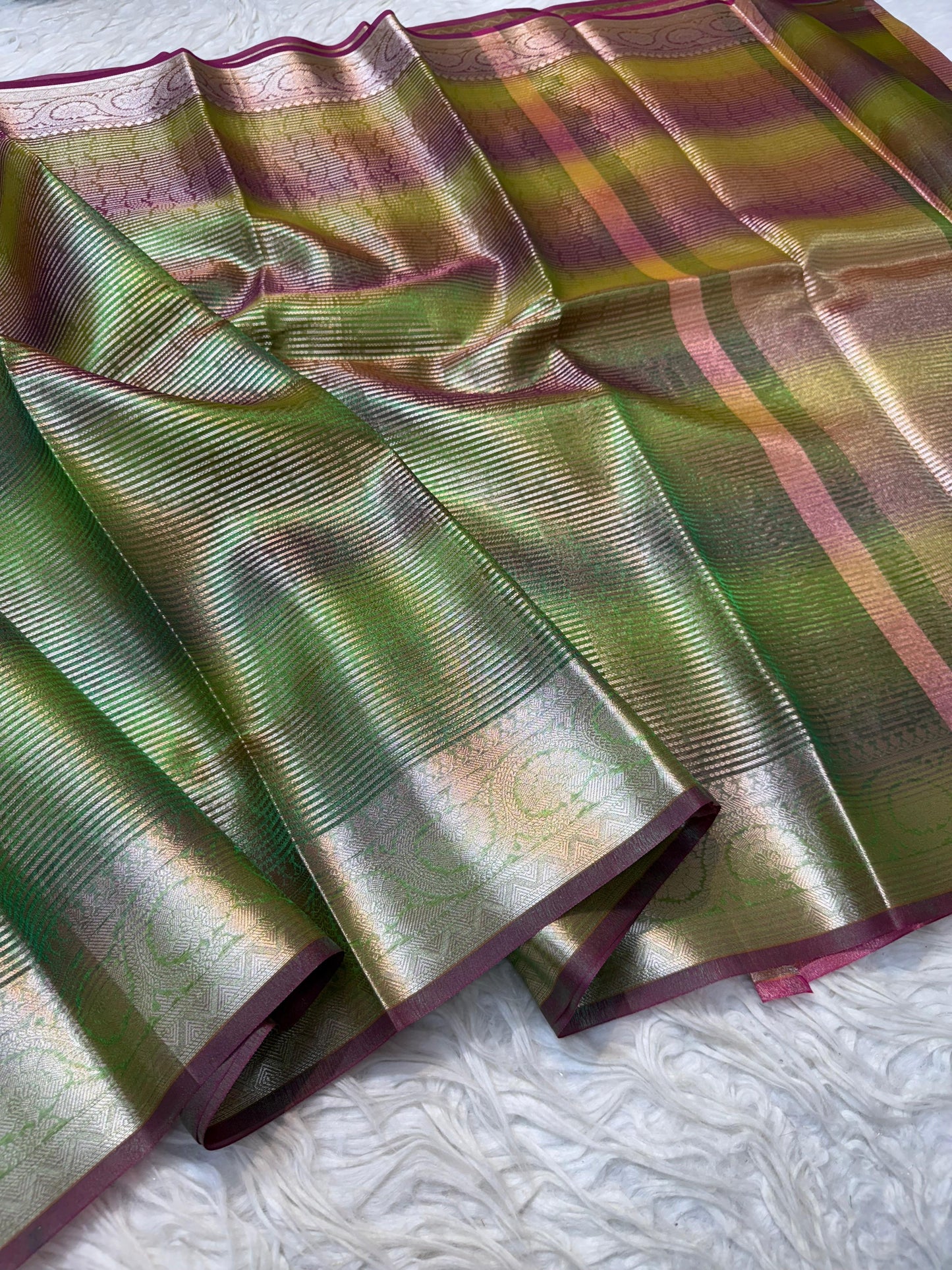 Tissue Multi Saree
