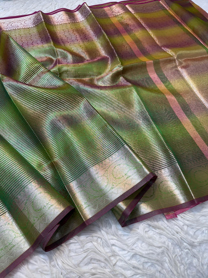 Tissue Multi Saree