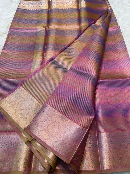 Tissue Multi Saree
