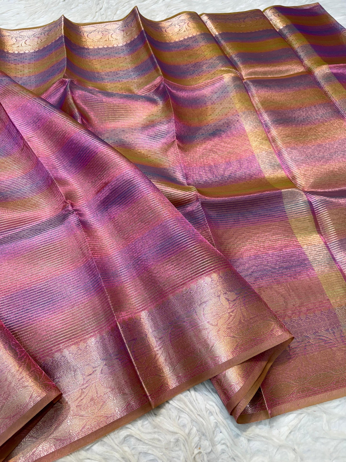 Tissue Multi Saree