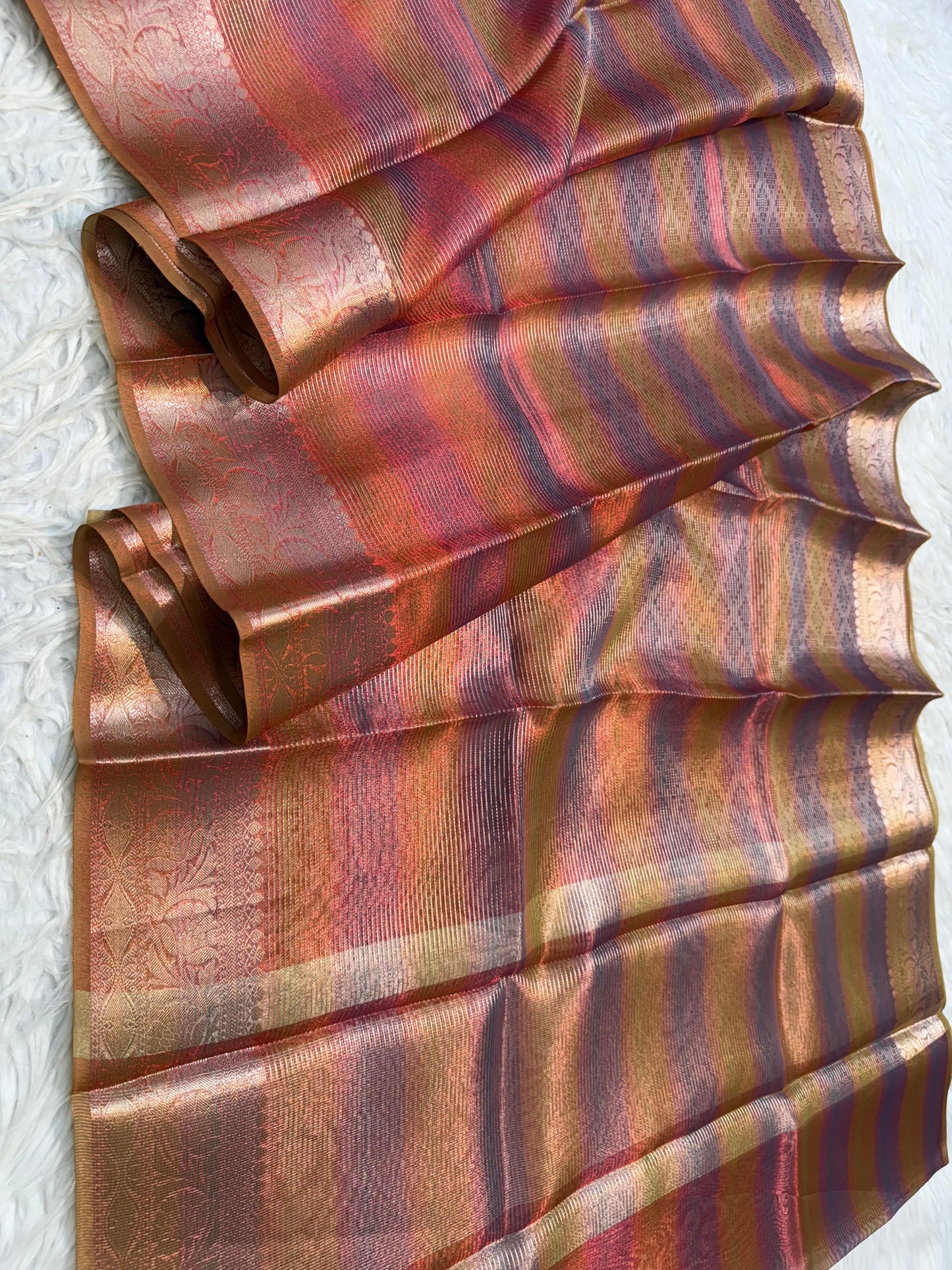 Tissue Multi Saree