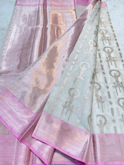 Cotton Silk Premium Banarasi Saree