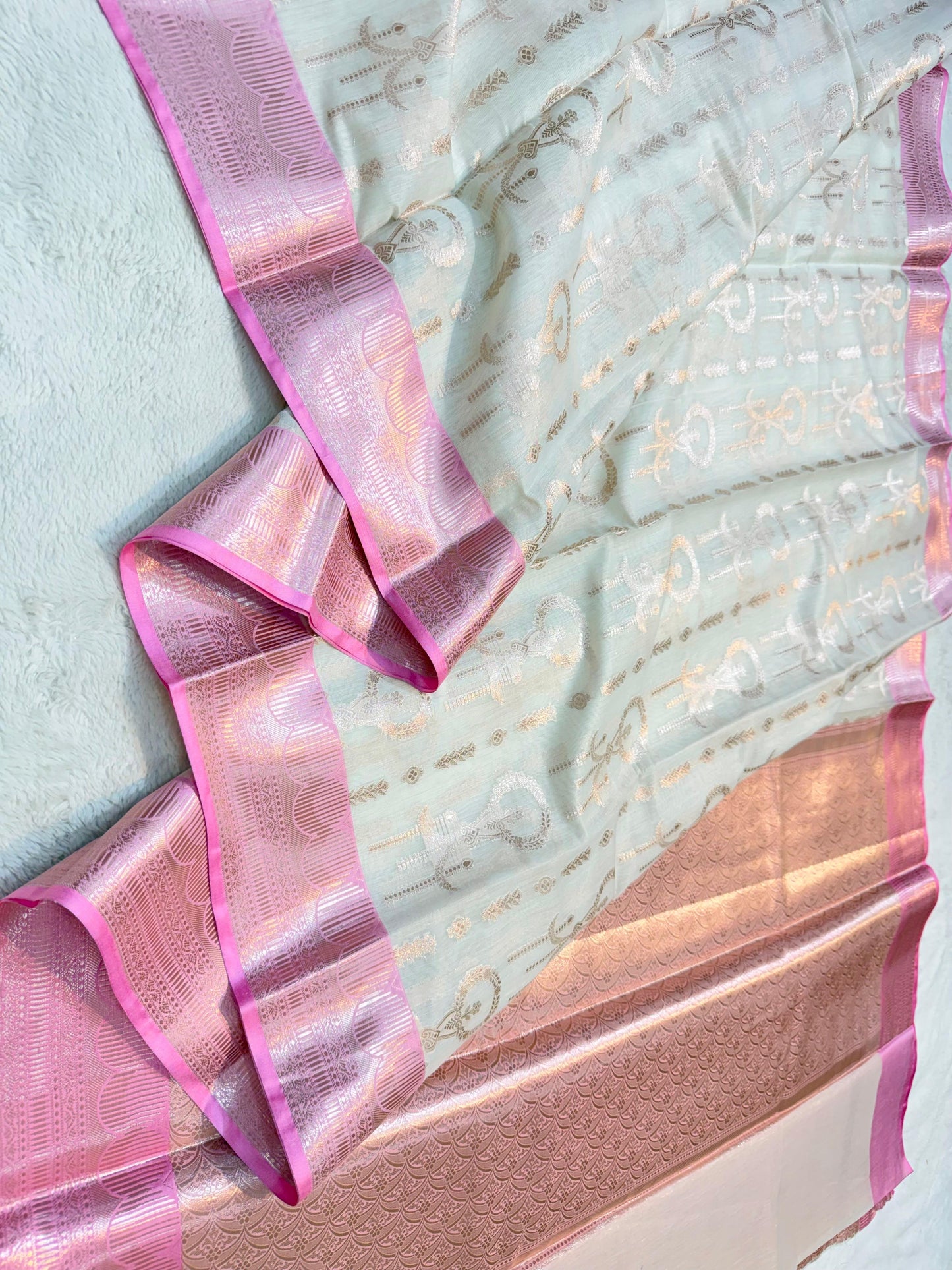 Cotton Silk Premium Banarasi Saree