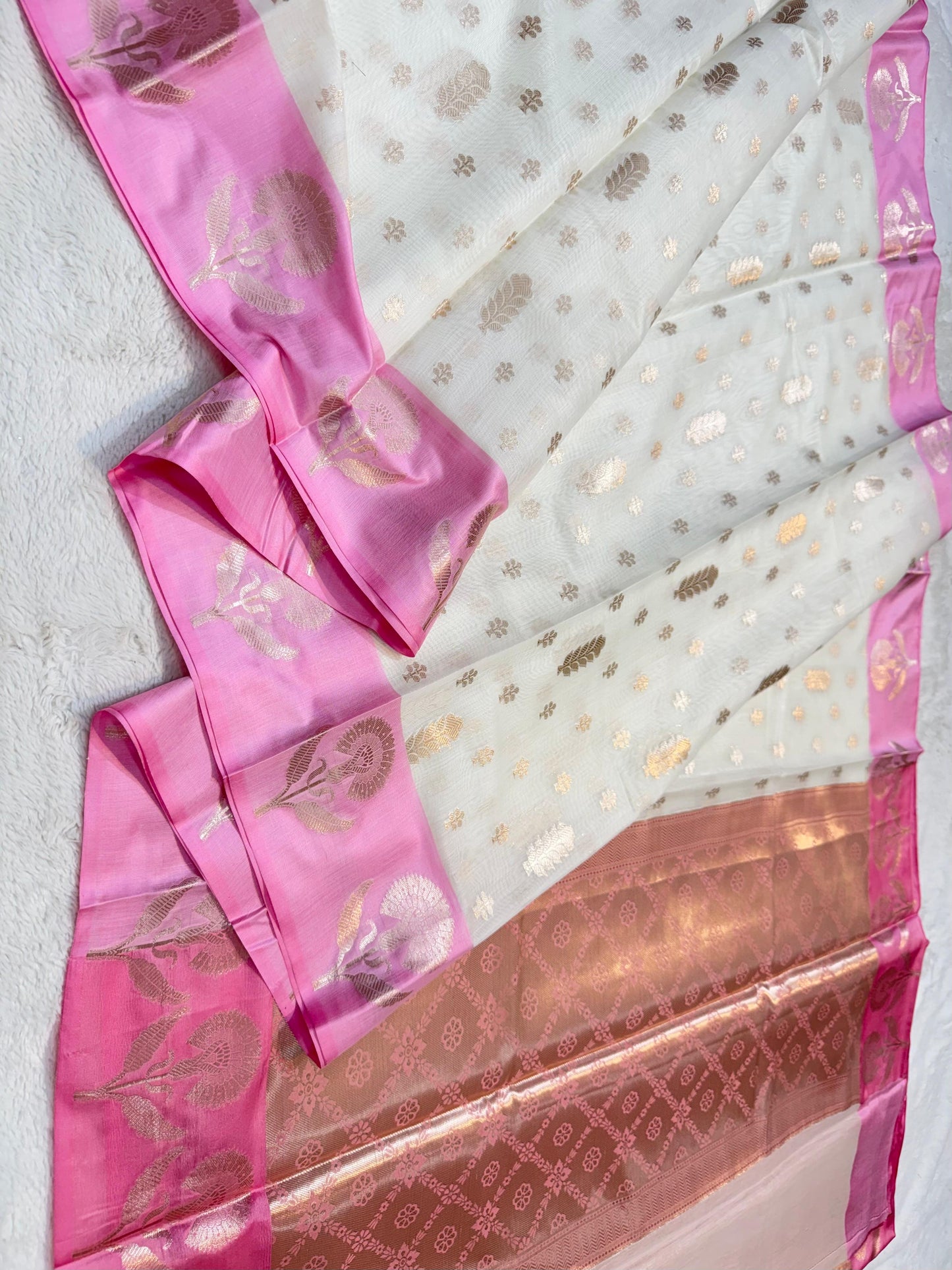 Cotton Silk Premium Banarasi Saree