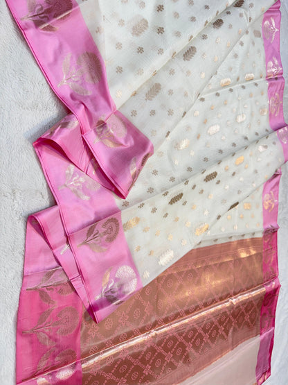 Cotton Silk Premium Banarasi Saree