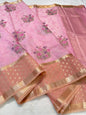 Pink Kota Designer Embroidery Premium Banarasi