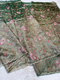 Tissue Designer Embroidery Premium Banarasi Saree
