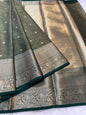 Tissue Mulmul Banarasi Saree Saree