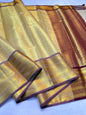Gold Kanchi Silk Banarasi Saree