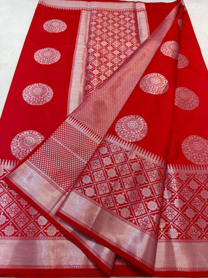 Red Soft Silk Saree