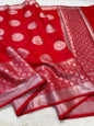 Red Soft Silk Saree