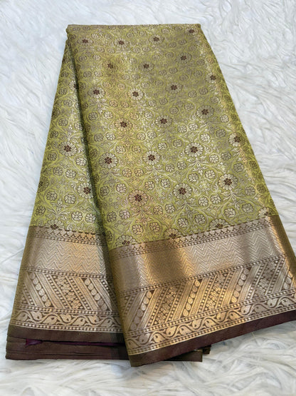 Tanchui Silk Premium Banarasi Saree