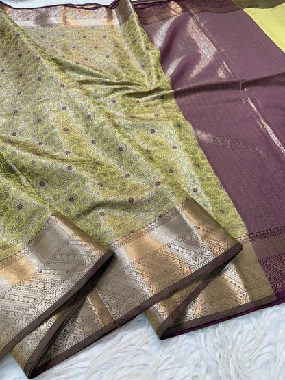 Tanchui Silk Premium Banarasi Saree