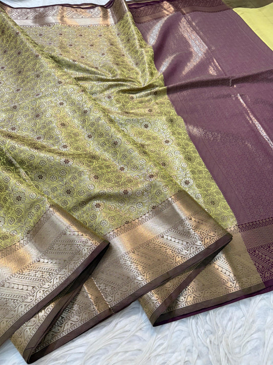 Tanchui Silk Premium Banarasi Saree