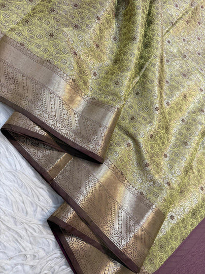 Tanchui Silk Premium Banarasi Saree