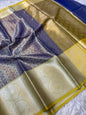 Blue Tissue Silk Banarasi Saree