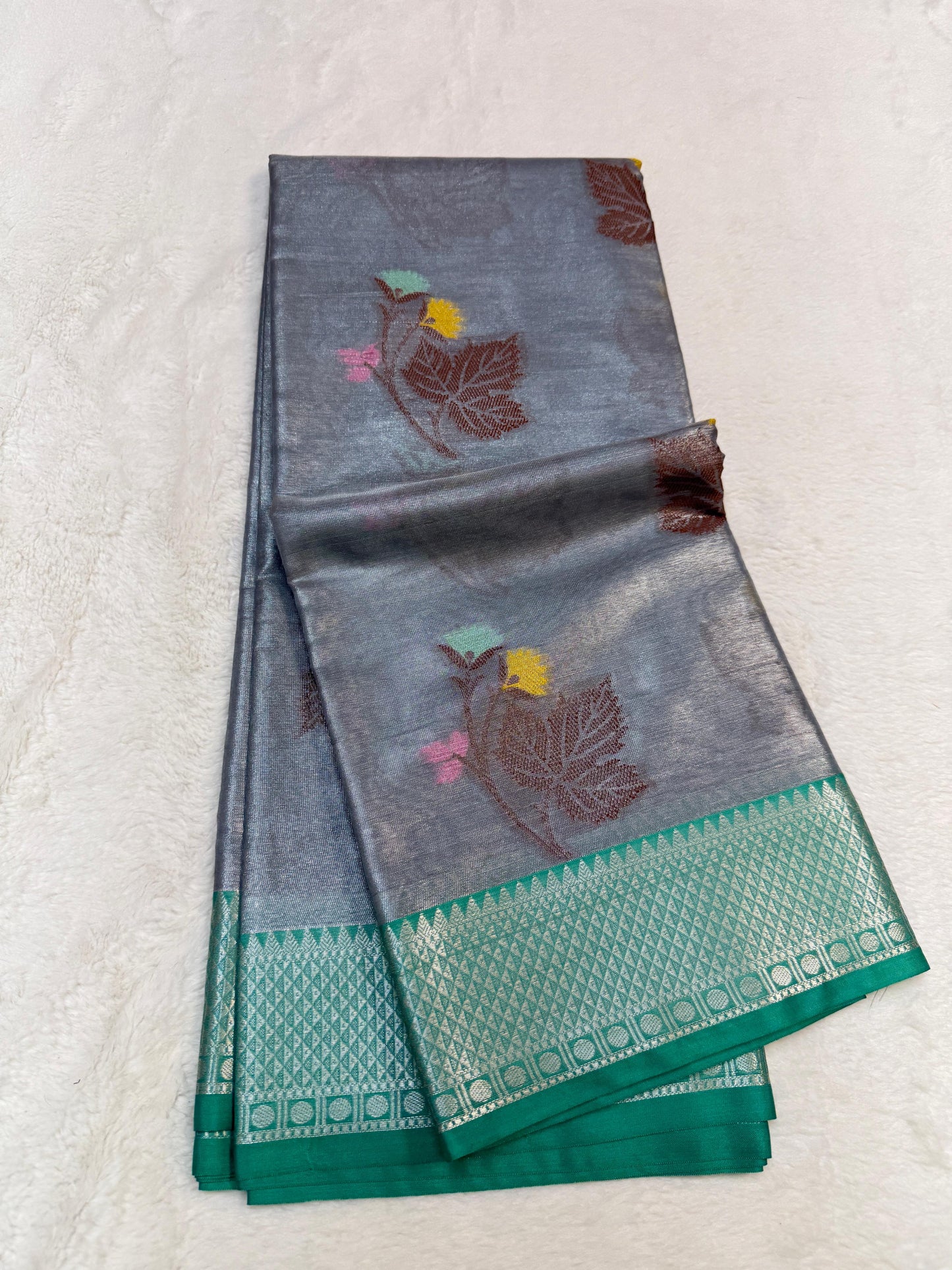 Soft Tissue Silk Premium Banarasi Saree