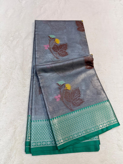 Soft Tissue Silk Premium Banarasi Saree
