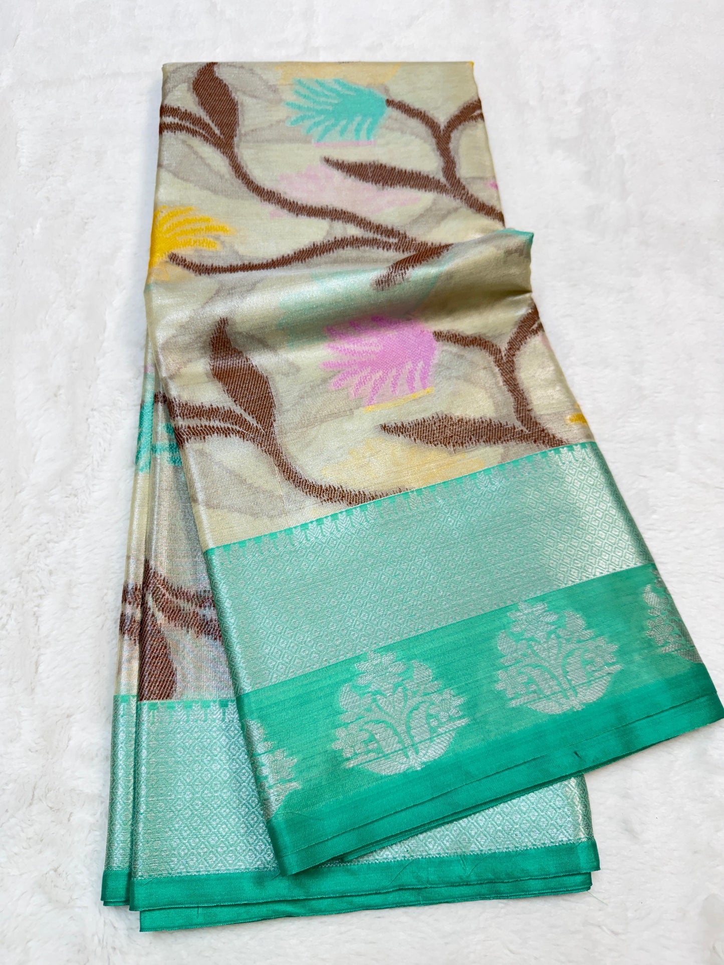 Soft Tissue Silk Premium Banarasi Saree