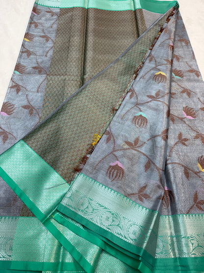 Soft Tissue Silk Premium Banarasi Saree