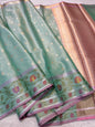 Tissue Paithani Border Premium Banarasi Saree