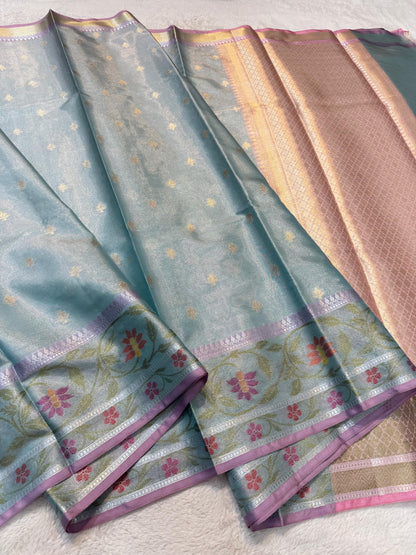 Tissue Paithani Border Premium Banarasi Saree