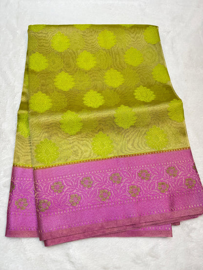 Soft Tissue Silk Premium Banarasi Saree