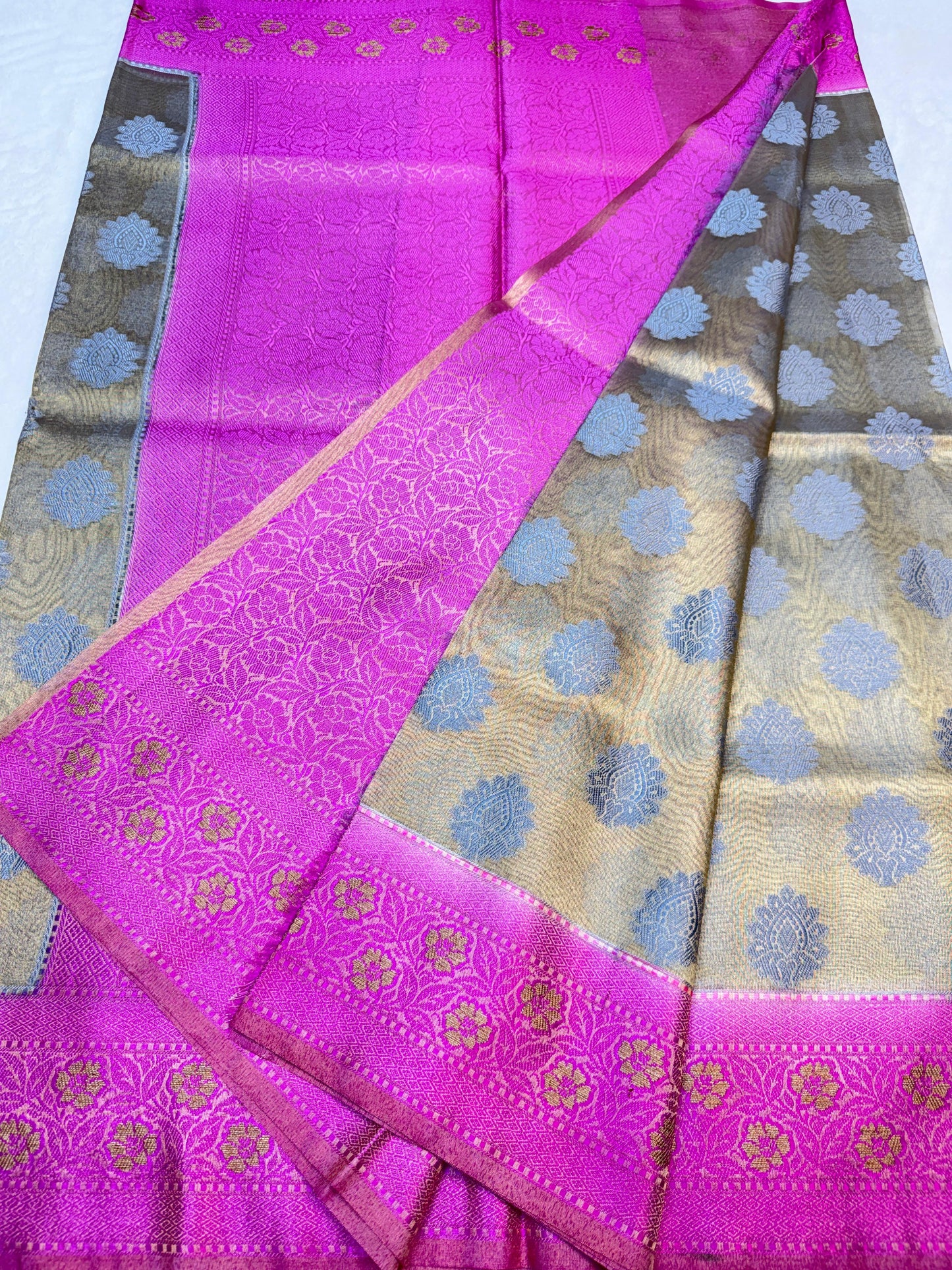 Soft Tissue Silk Premium Banarasi Saree
