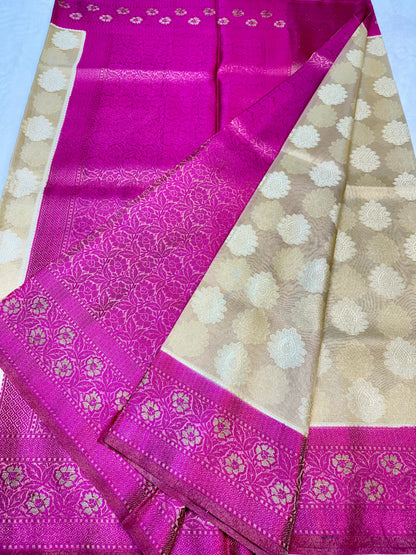 Soft Tissue Silk Premium Banarasi Saree