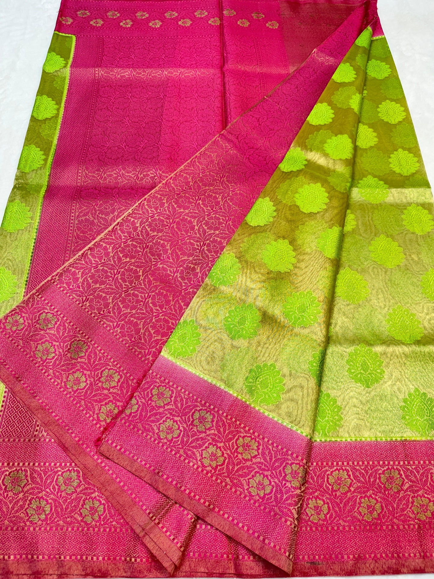 Soft Tissue Silk Premium Banarasi Saree