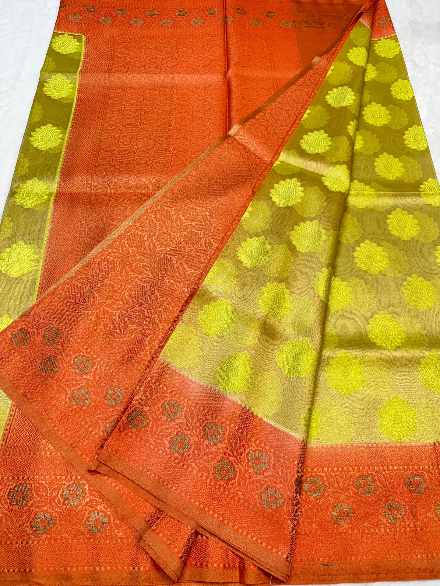 Soft Tissue Silk Premium Banarasi Saree
