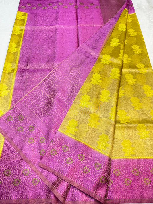 Soft Tissue Silk Premium Banarasi Saree