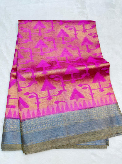 Soft Tissue Silk Premium Banarasi Saree