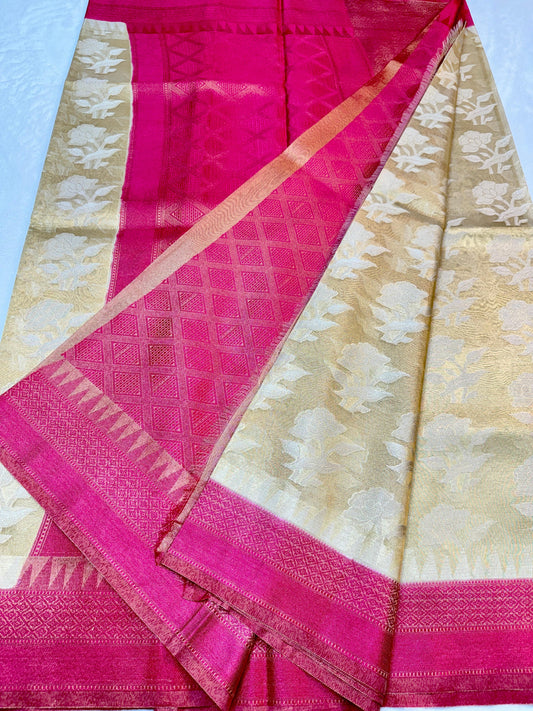 Soft Tissue Silk Premium Banarasi Saree