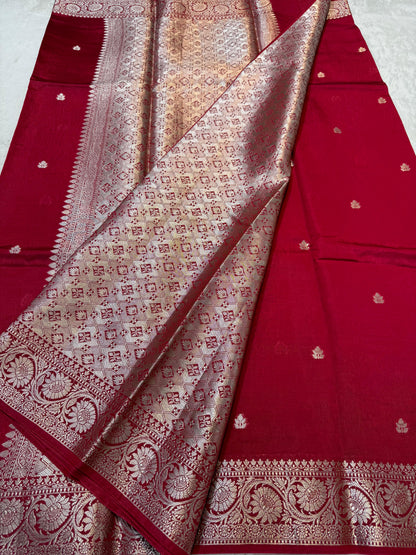 Maharani Raw Mango Premium Banarasi Saree