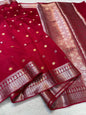 Maharani Raw Mango Premium Banarasi Saree