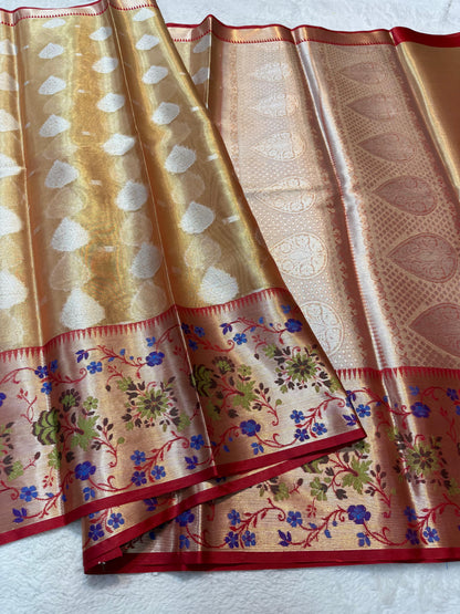 Tissue Silk Premium Banarasi Saree