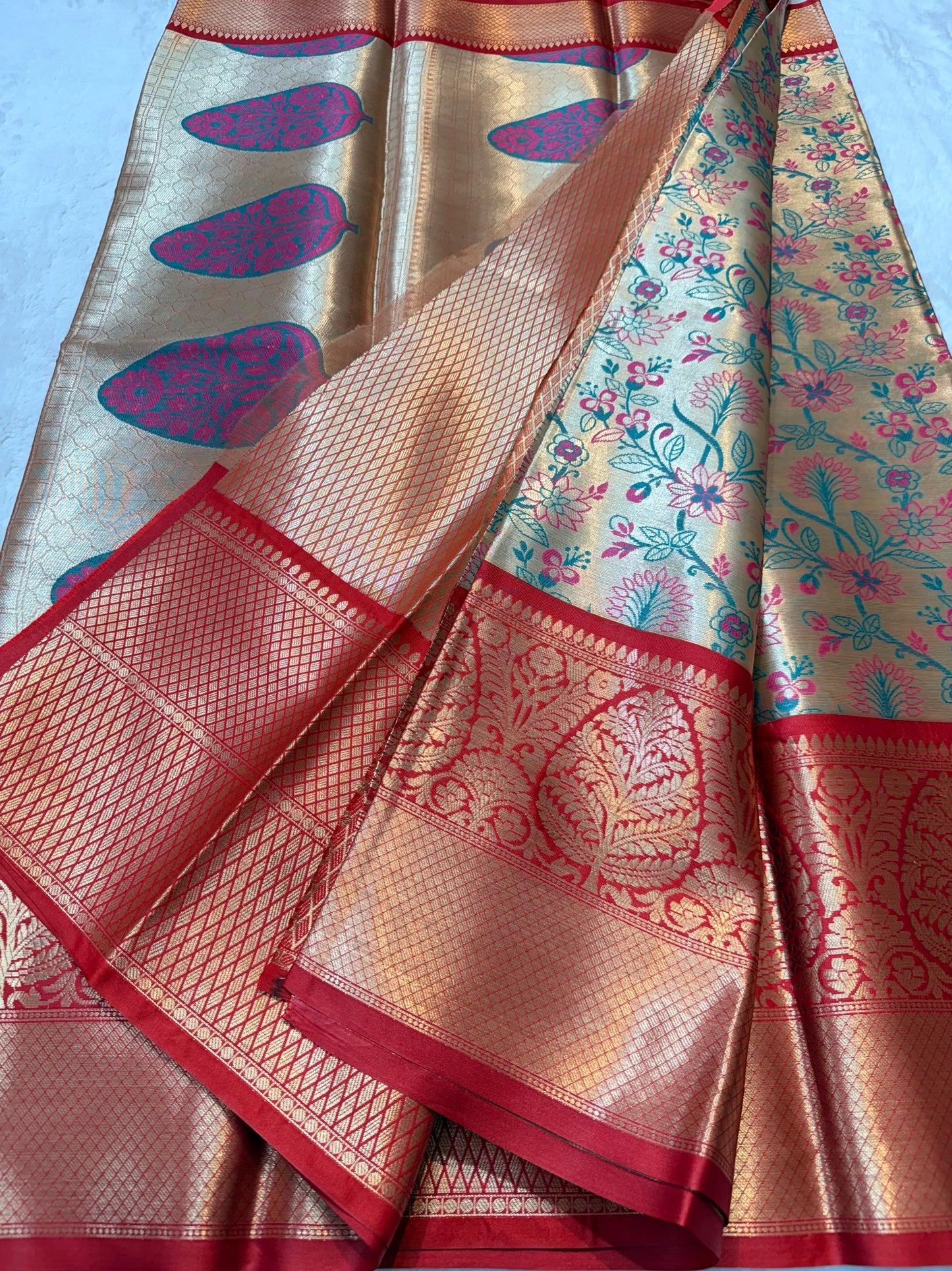 Tissue Silk Premium Banarasi Saree
