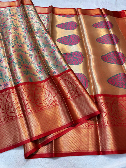 Tissue Silk Premium Banarasi Saree