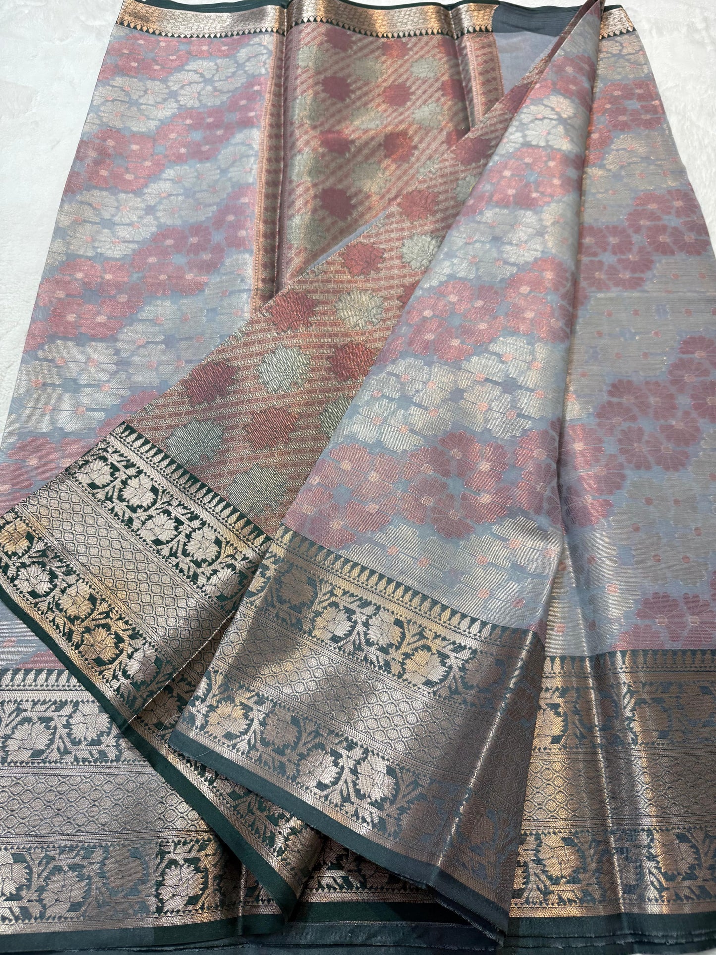 Multiple Tissue Silk Premium Banarasi Saree