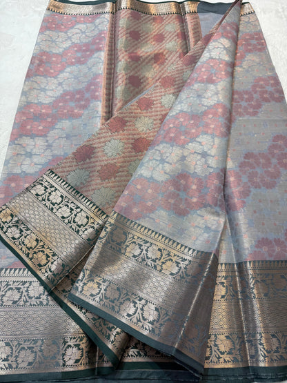 Multiple Tissue Silk Premium Banarasi Saree