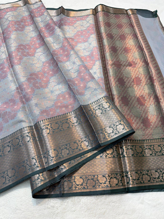Multiple Tissue Silk Premium Banarasi Saree