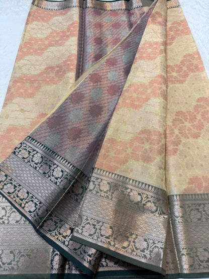 Multiple Tissue Silk Premium Banarasi Saree